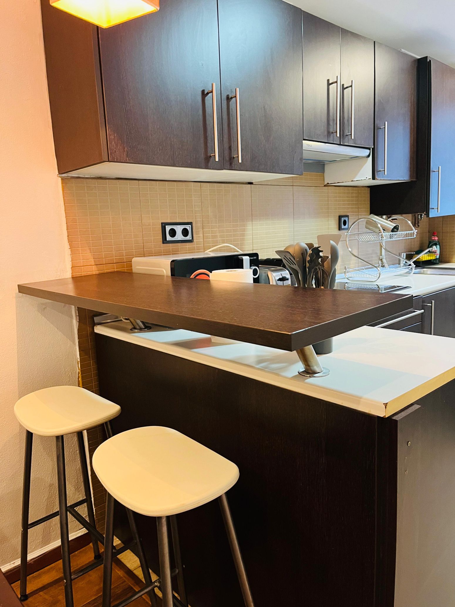 Kitchen of Flat to rent in Gijón   with Heating