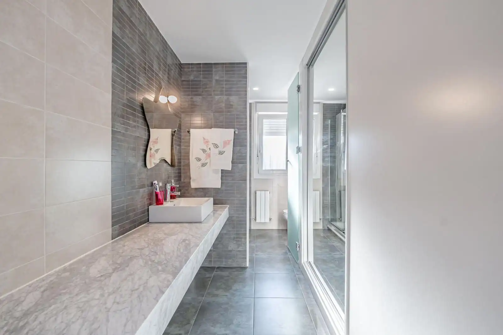 Baño de Casa adosada en venta en Torrejón de la Calzada con Aire acondicionado, Calefacción y Terraza