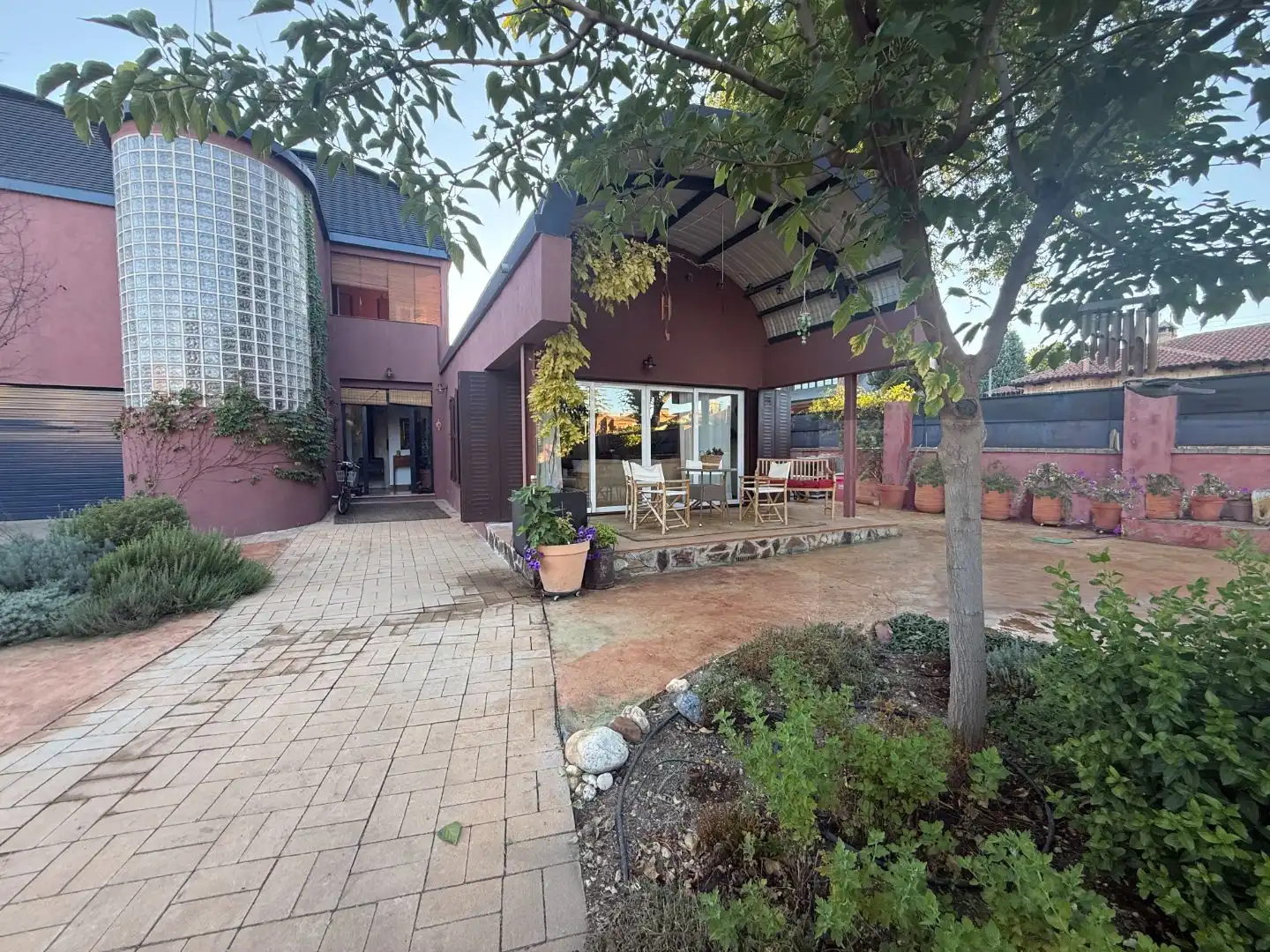 Terrassa de Casa o xalet en venda en Villalbilla amb Aire condicionat, Terrassa i Piscina