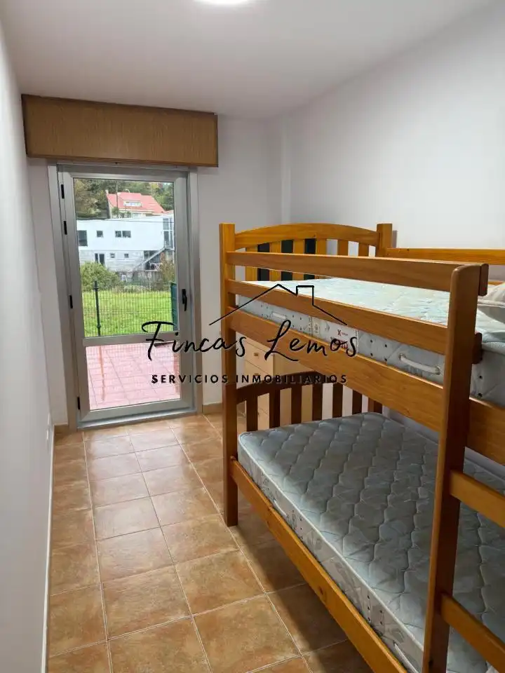 Bedroom of Flat for sale in Corcubión  with Heating, Terrace and Storage room