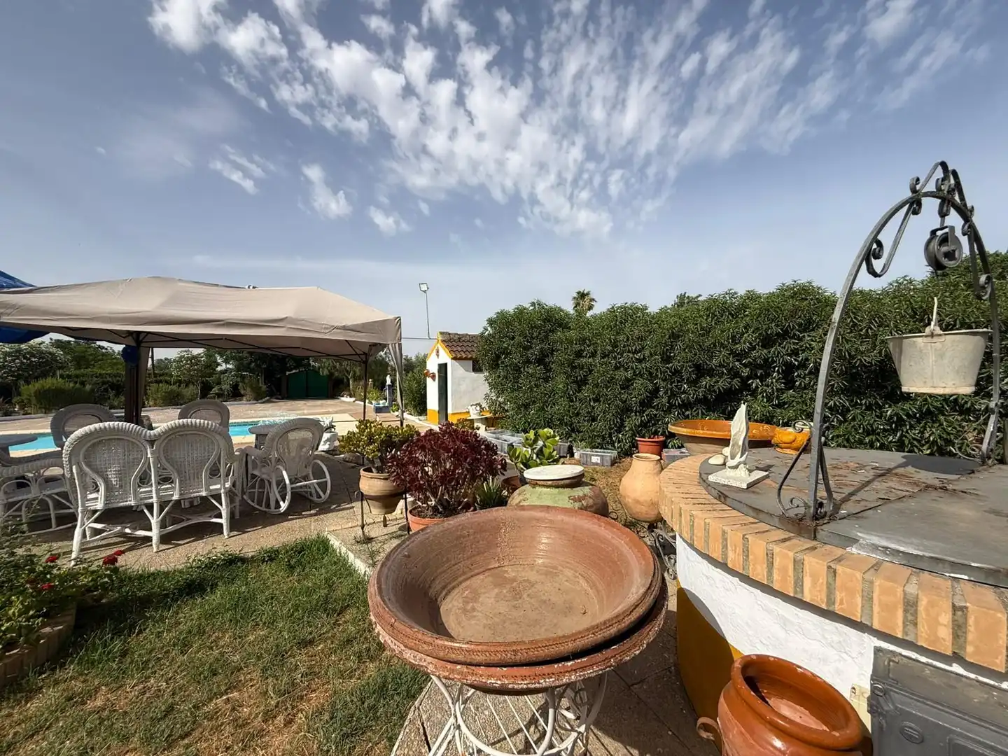 Jardín de Casa o chalet en venta en Carmona con Jardín privado, Terraza y Piscina