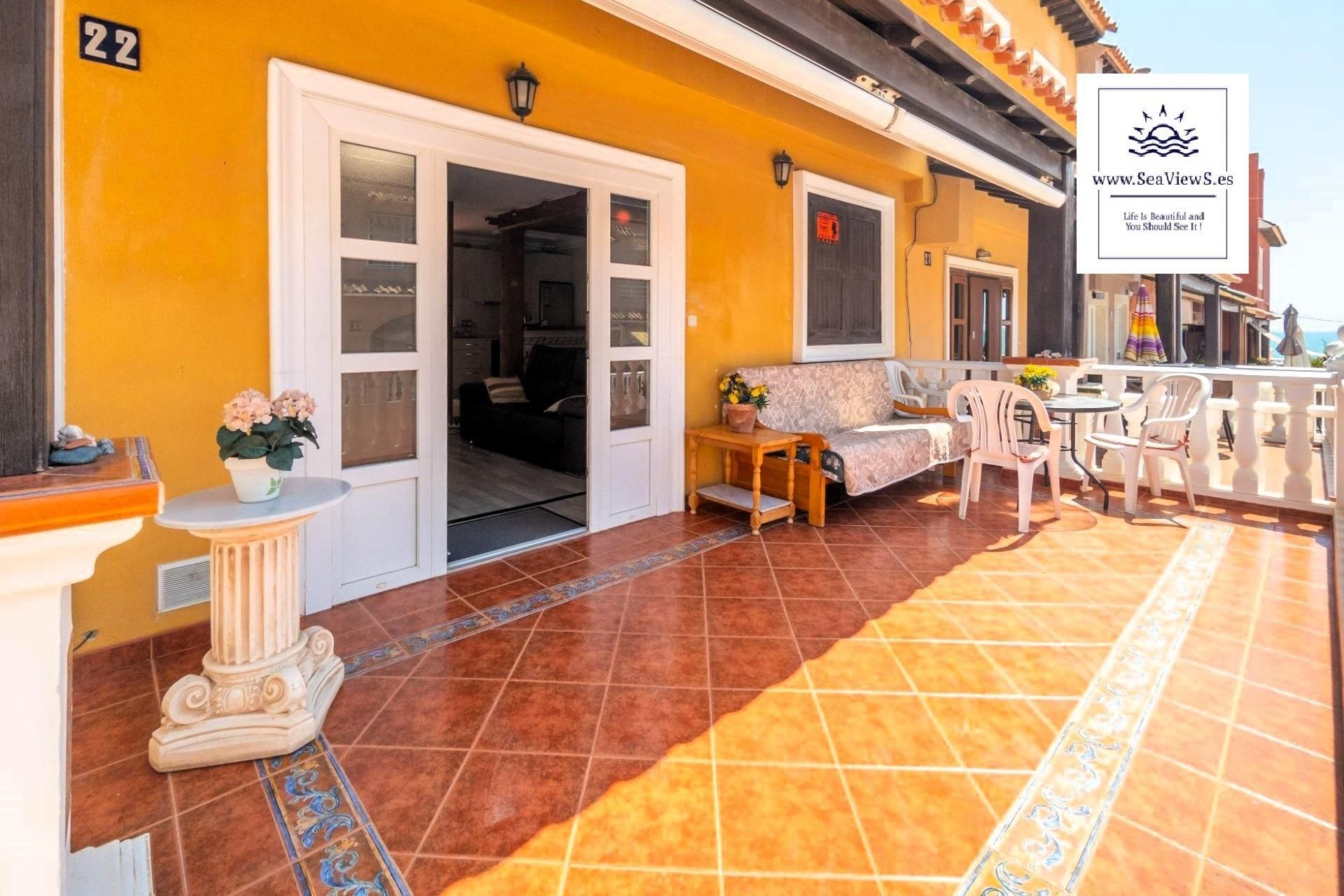Terrace of Single-family semi-detached for sale in Torrevieja  with Terrace and Storage room
