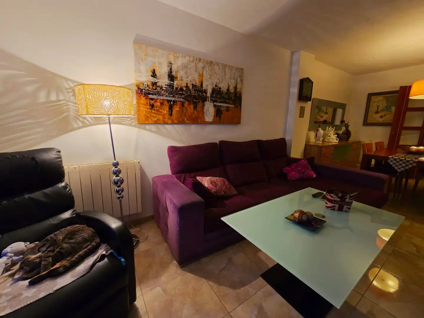 Living room of Flat for sale in Cambrils  with Air Conditioner, Heating and Balcony