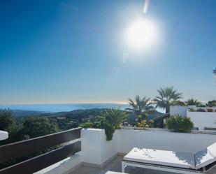 Terrasse von Wohnungen zum verkauf in Ojén mit Heizung, Terrasse und Schwimmbad