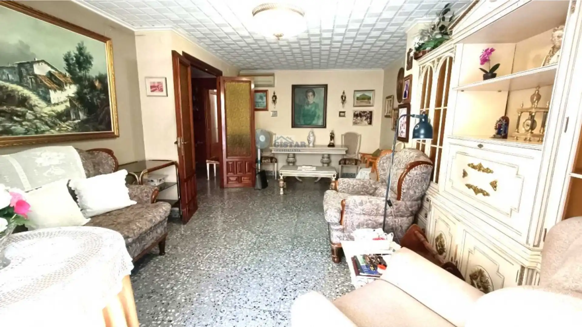 Sala de estar de Piso en venta en Jávea / Xàbia con Amueblado