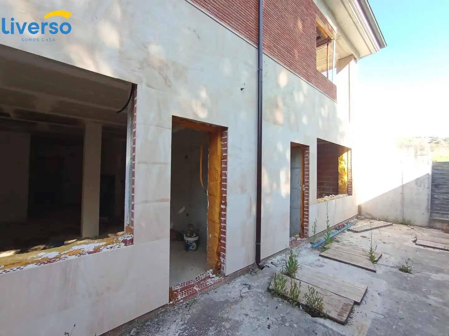 Vista exterior de Casa o chalet en venta en Gumiel de Mercado