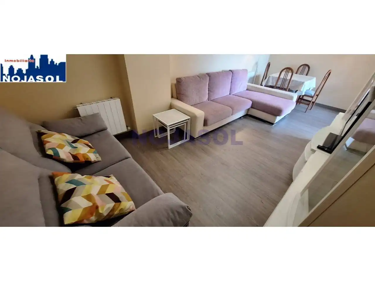 Sala de estar de Apartamento de alquiler en Noja con Calefacción, Terraza y Amueblado