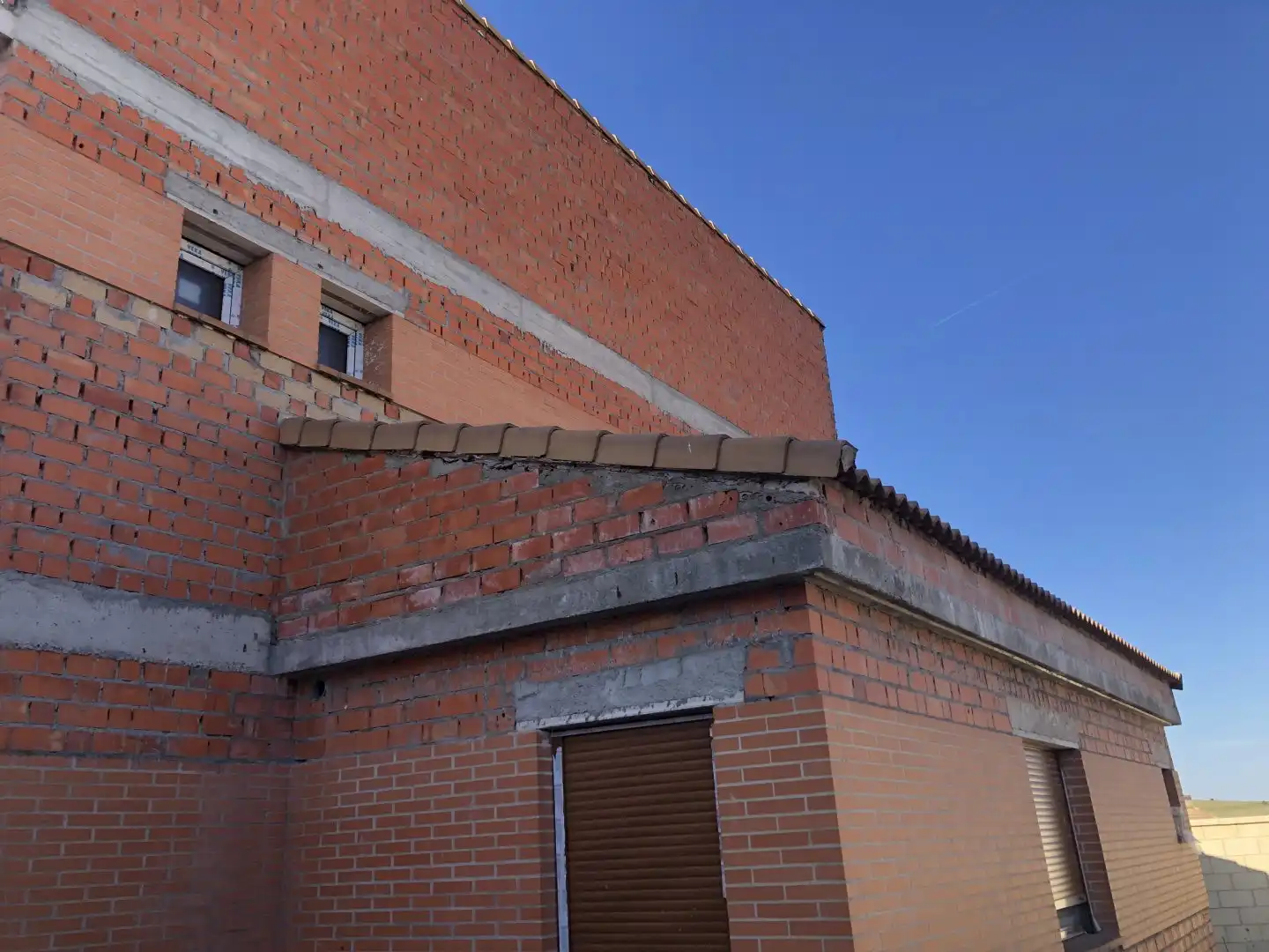 Vista exterior de Casa o chalet en venta en Bernuy de Porreros con Jardín privado