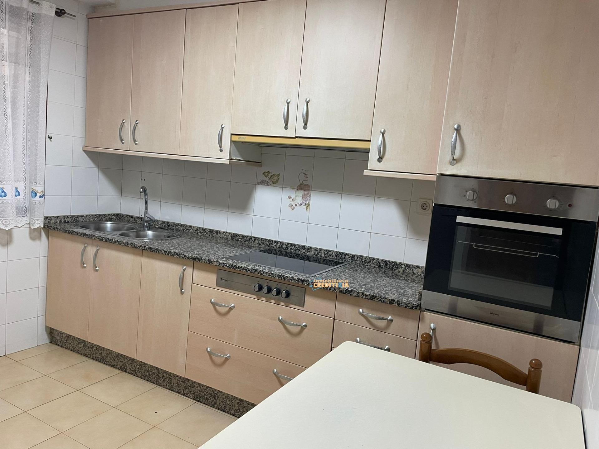 Kitchen of Flat for sale in Vigo   with Heating, Parquet flooring and Storage room