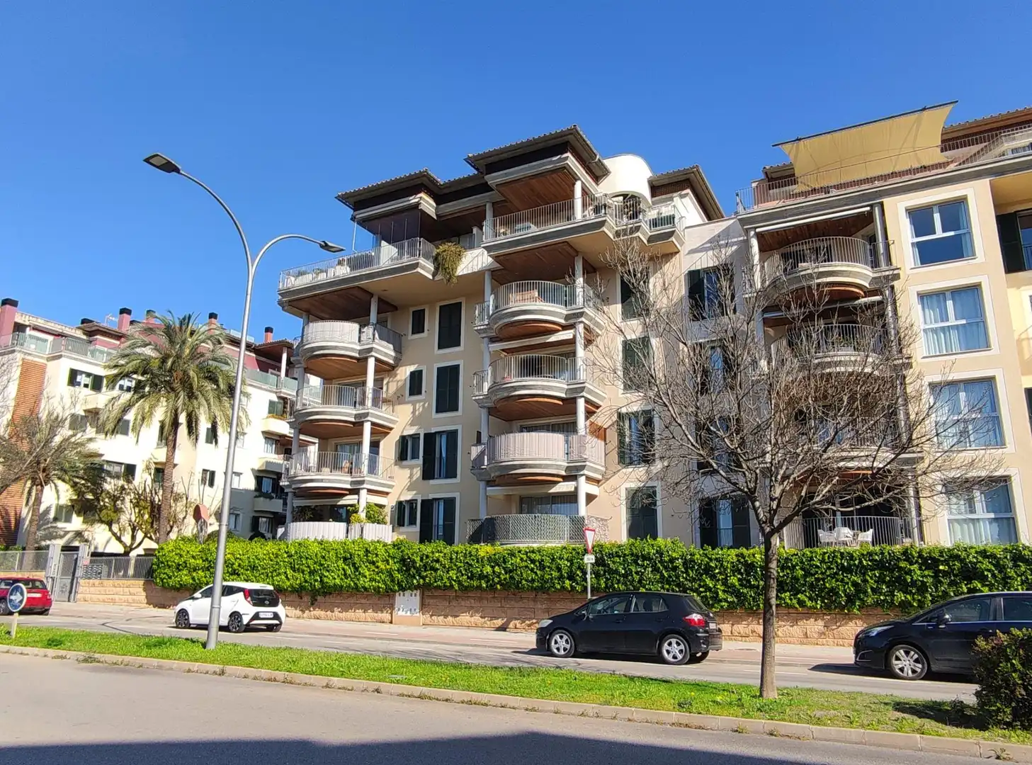 Vista exterior de Piso en venta en  Palma de Mallorca con Aire acondicionado, Calefacción y Jardín privado