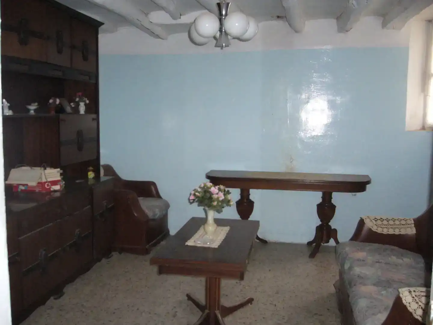 Sala de estar de Casa adosada en venta en Huesa del Común con Amueblado