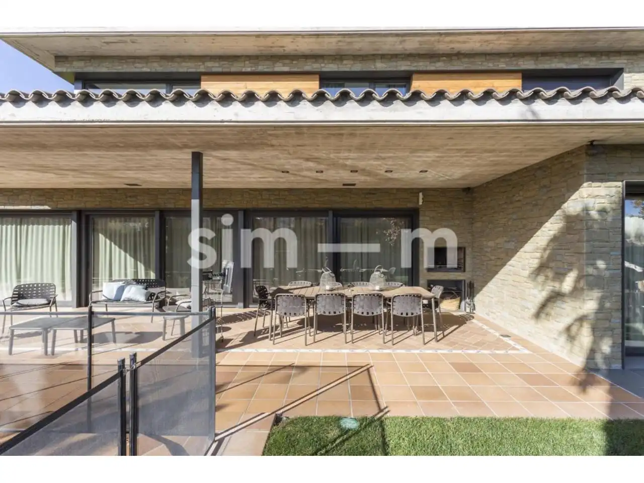Terraza de Casa o chalet en venta en Sant Julià de Vilatorta con Aire acondicionado, Calefacción y Jardín privado