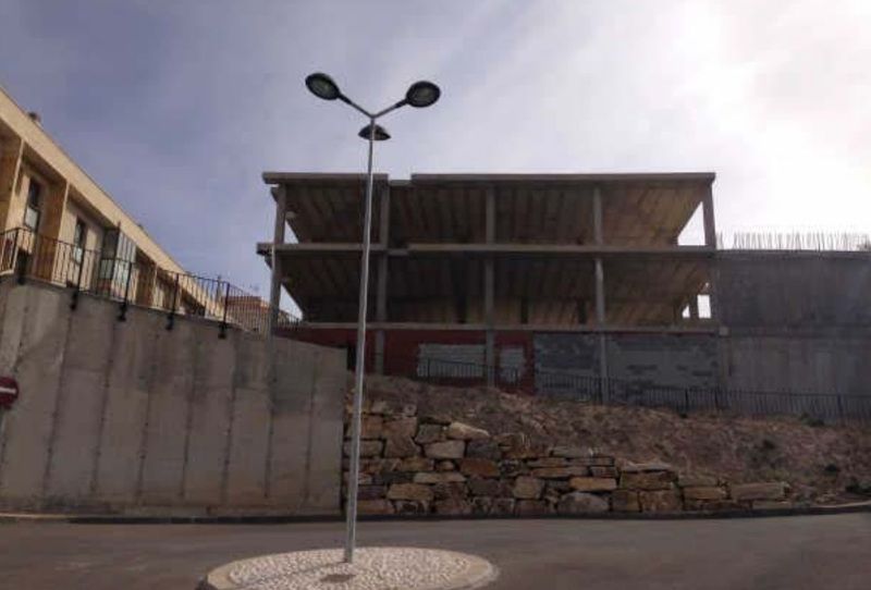 Vista exterior de Casa adosada en venta en Olula del Río