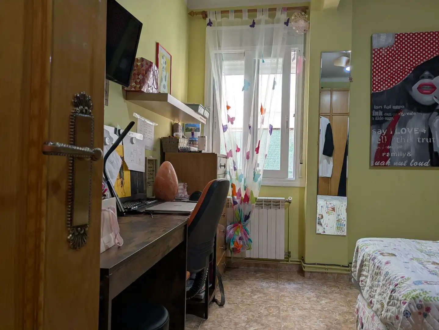 Bedroom of Flat for sale in Monzón  with Air Conditioner, Heating and Terrace