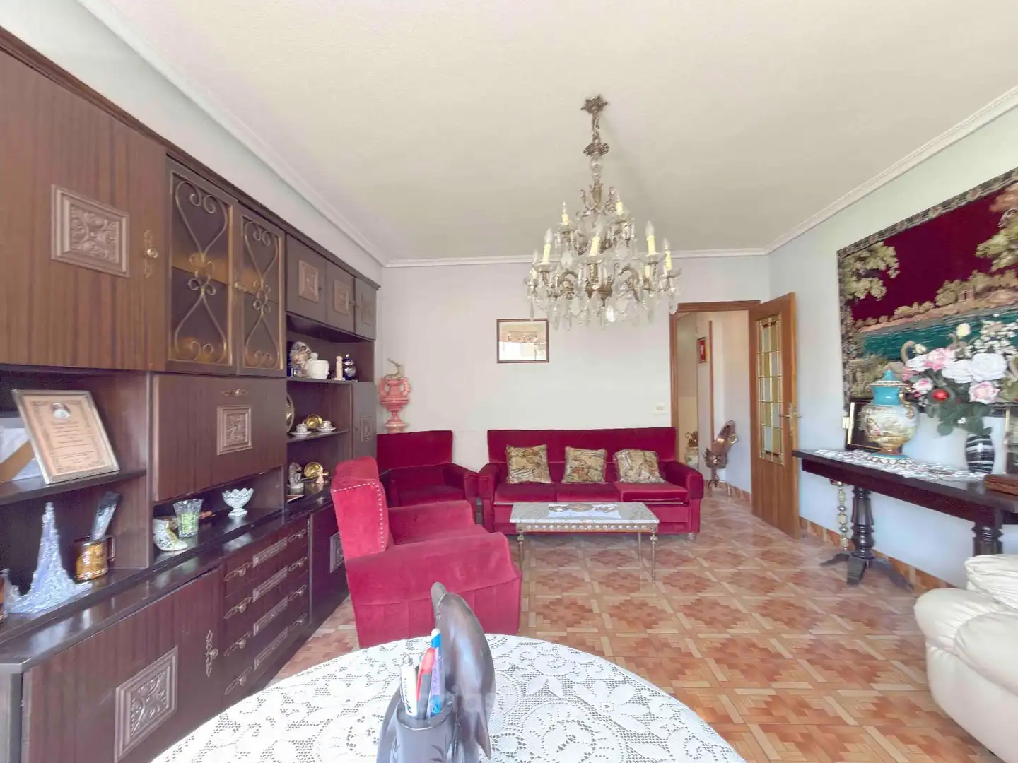 Sala de estar de Piso en venta en Salamanca con Calefacción, Terraza y Trastero