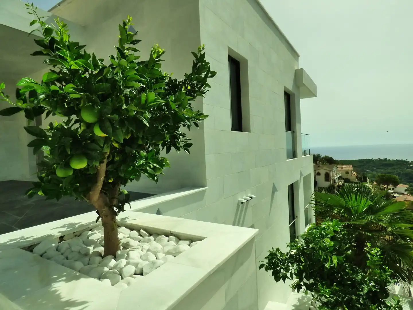 Vista exterior de Casa o xalet en venda en Lloret de Mar amb Aire condicionat, Calefacció i Jardí privat