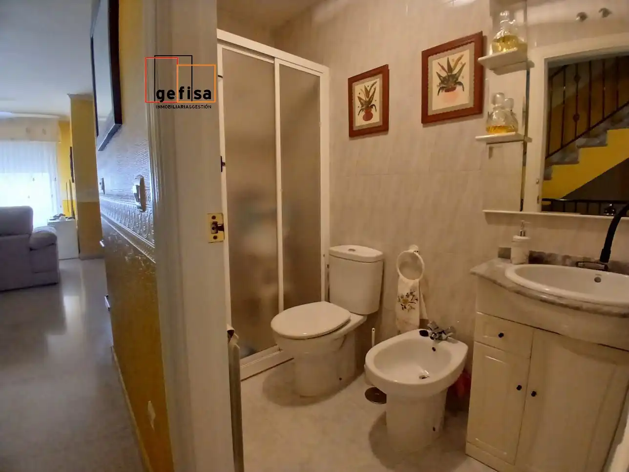 Baño de Casa o chalet en venta en Valdepeñas con Aire acondicionado, Calefacción y Terraza