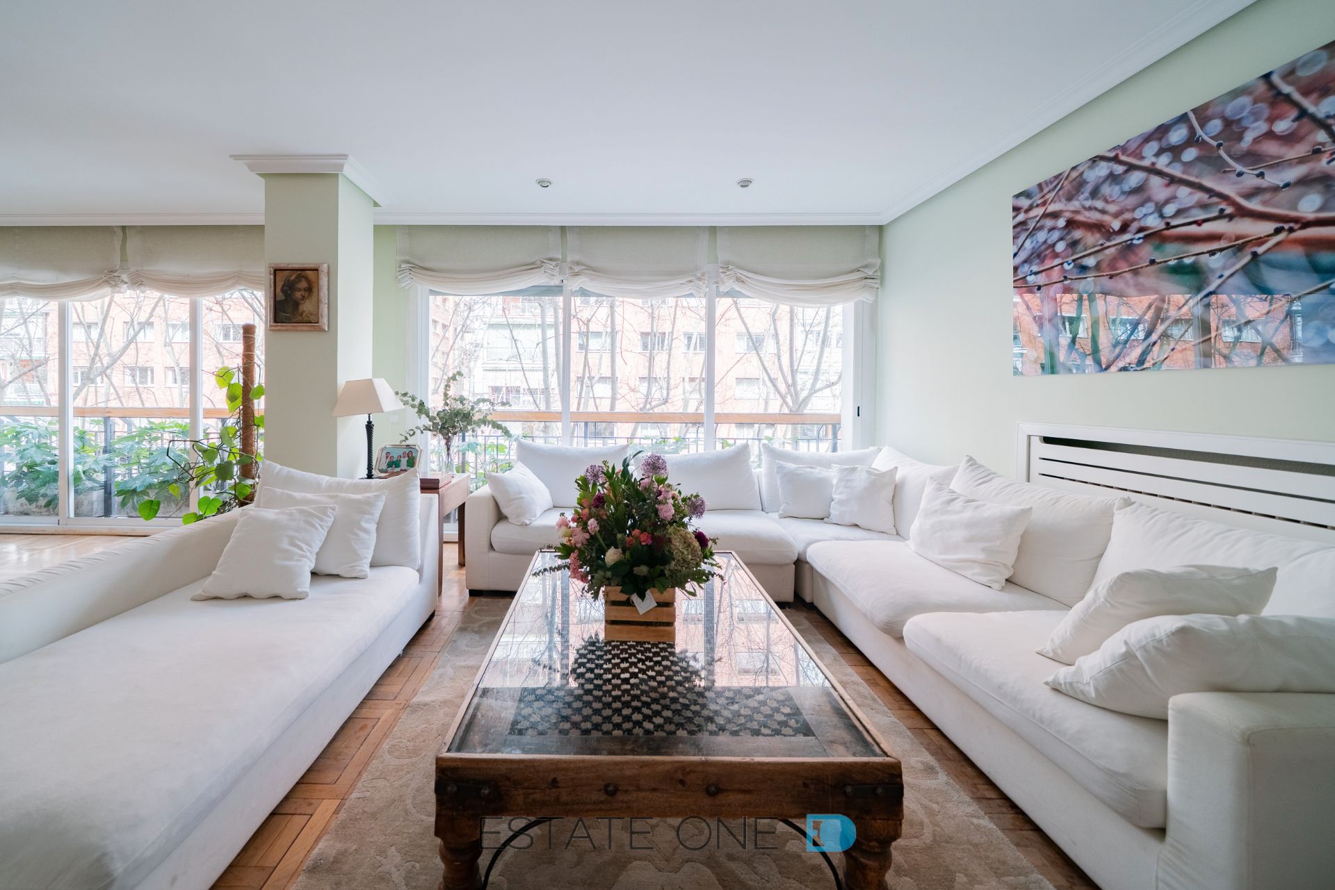 Sala de estar de Piso en venta en  Madrid Capital con Aire acondicionado, Calefacción y Trastero