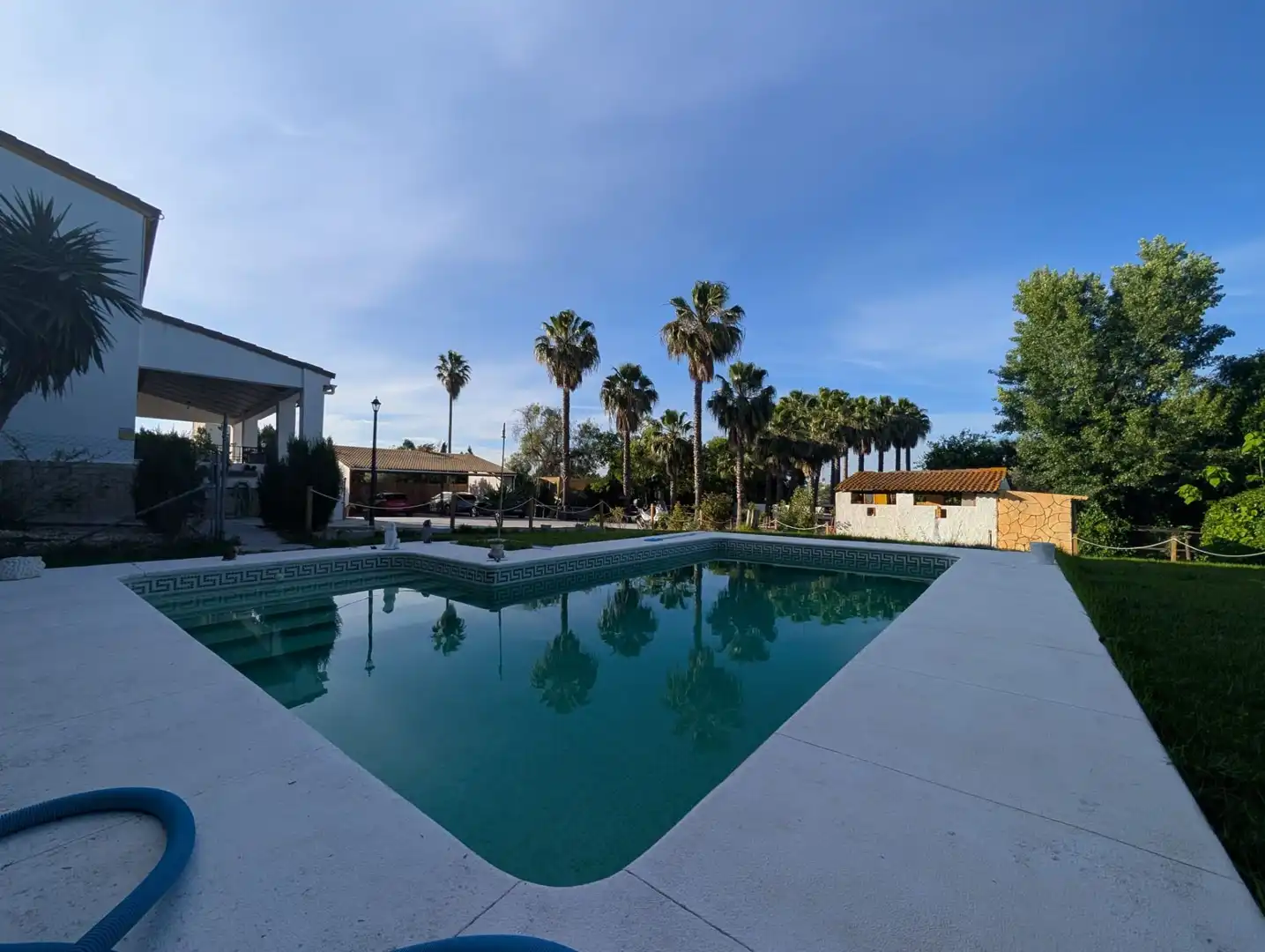 Swimming pool of Houses for sale in Aljaraque  with Air Conditioner and Swimming Pool