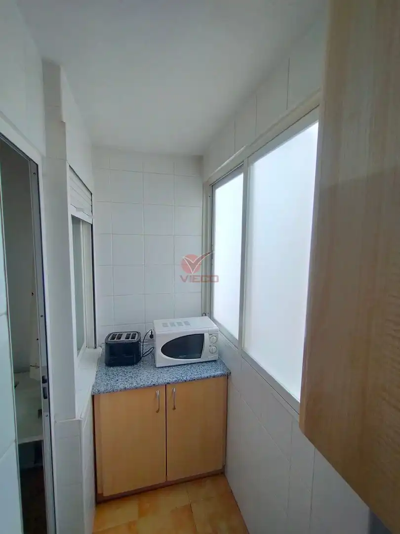 Cocina de Piso de alquiler en Cuenca con Calefacción, Terraza y Amueblado