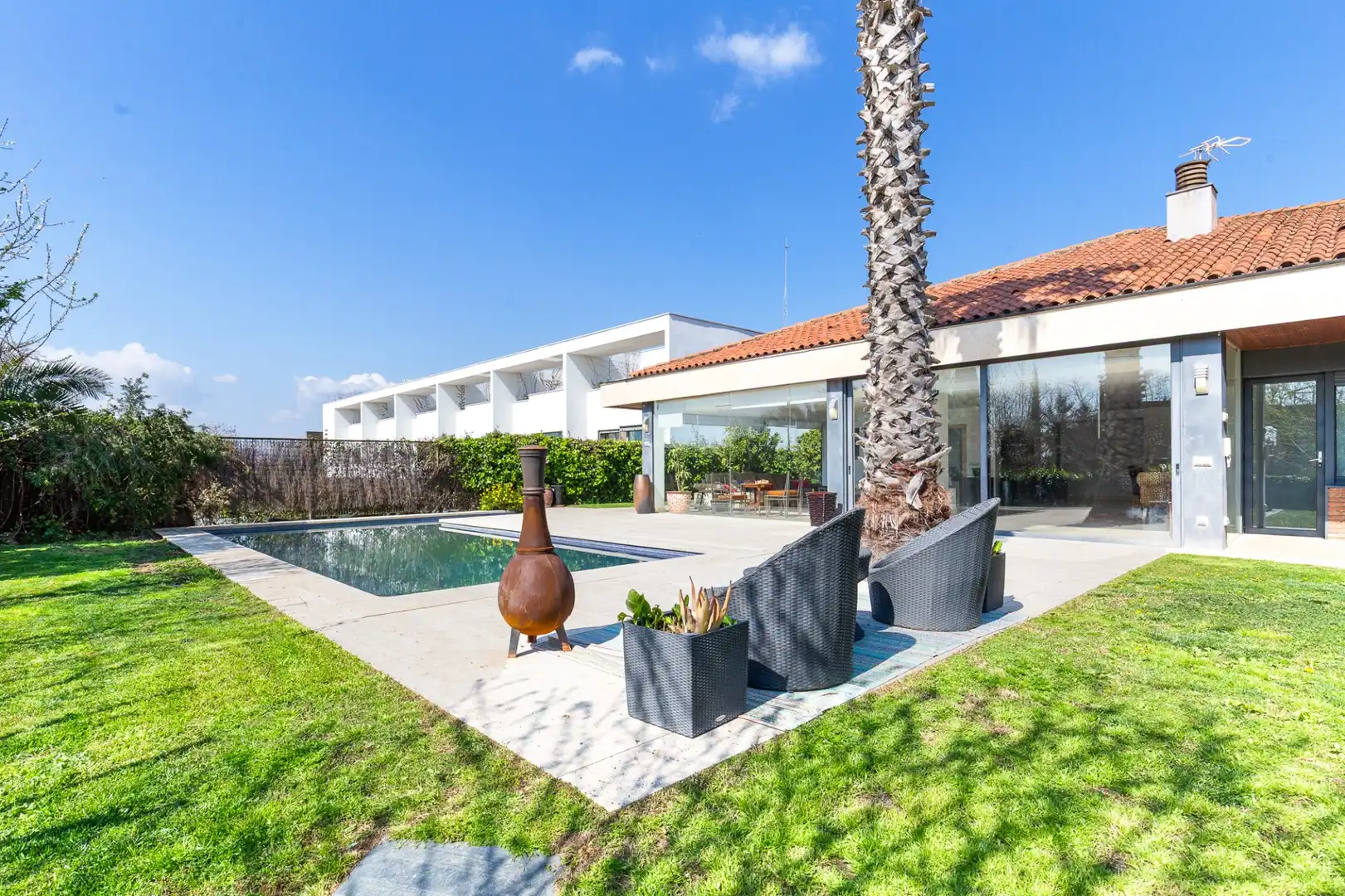 Terrace of Houses for sale in Esplugues de Llobregat  with Air Conditioner, Heating and Storage room