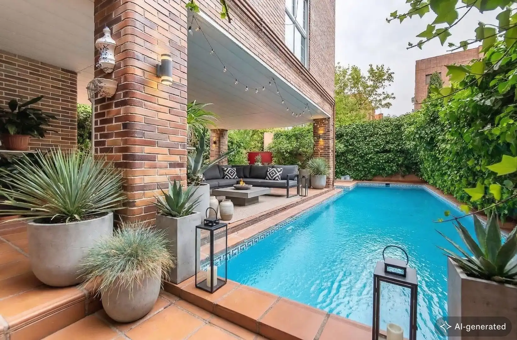 Piscina de Casa o chalet en venta en Madrid con Aire acondicionado, Calefacción y Jardín privado