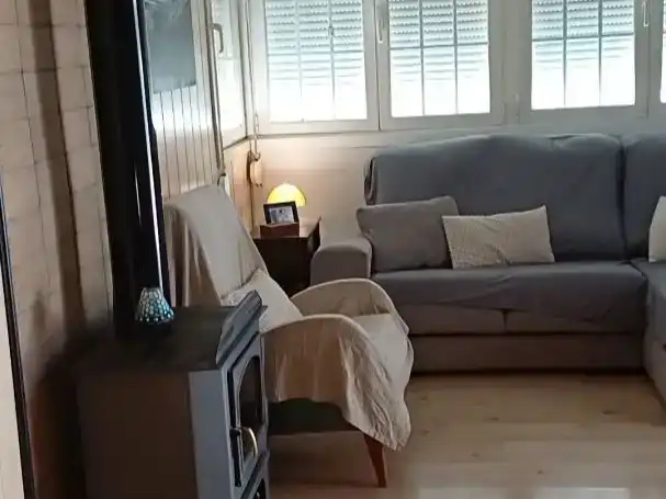 Sala de estar de Ático en venta en Castelldefels con Aire acondicionado