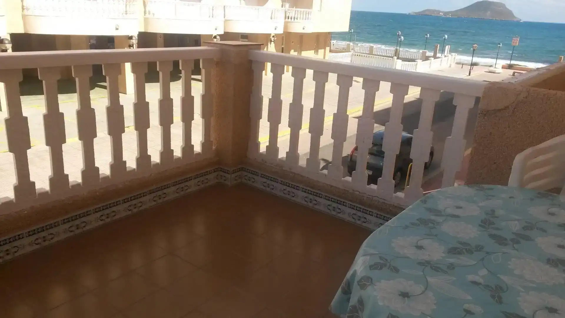 Balcony of Flat for rent in La Manga del Mar Menor  with Private garden, Storage room and Swimming Pool