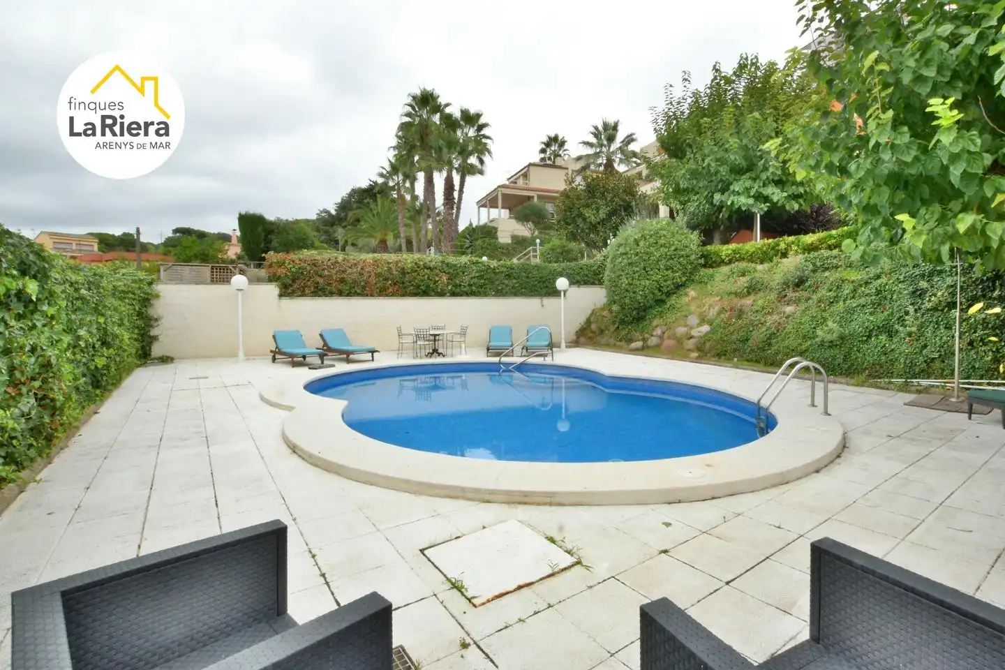 Piscina de Casa o xalet en venda en Arenys de Munt amb Aire condicionat, Calefacció i Jardí privat