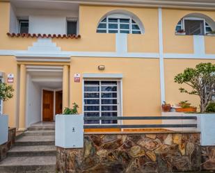 Exterior view of Single-family semi-detached for sale in Santa Brígida  with Private garden, Terrace and Furnished