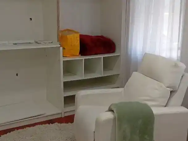 Schlafzimmer von Wohnung zur Miete in Madrid mit Klimaanlage, Möbliert und Balkon