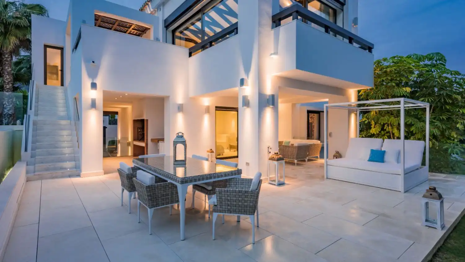 Terraza de Casa o chalet de alquiler en Marbella con Aire acondicionado, Calefacción y Terraza