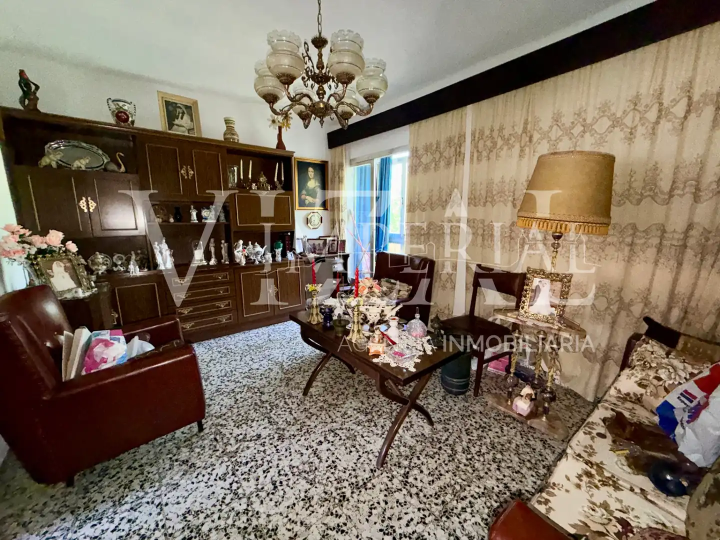 Living room of Flat for sale in Toledo  with Balcony