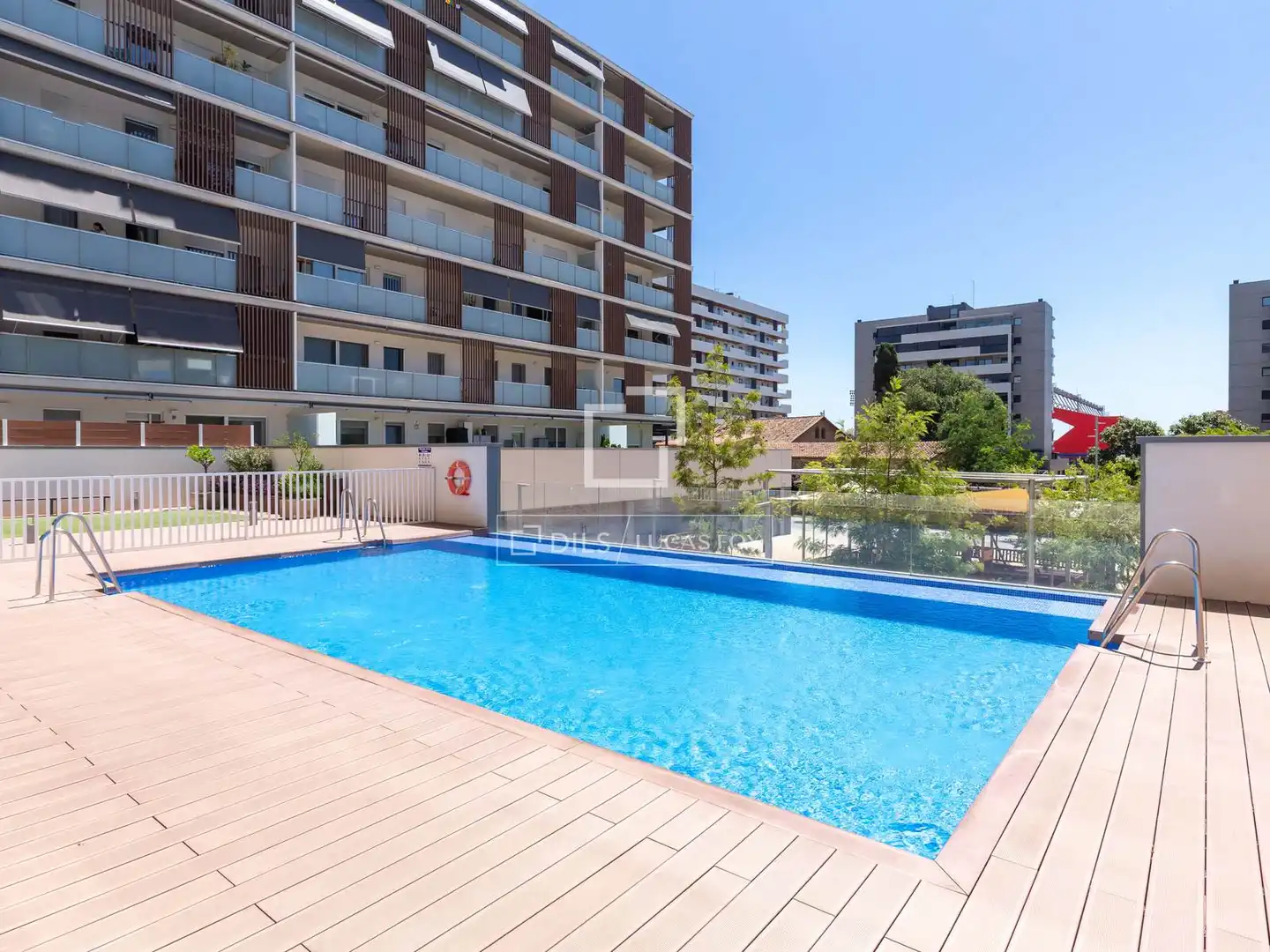 Piscina de Piso de alquiler en Sant Feliu de Llobregat con Aire acondicionado, Terraza y Trastero