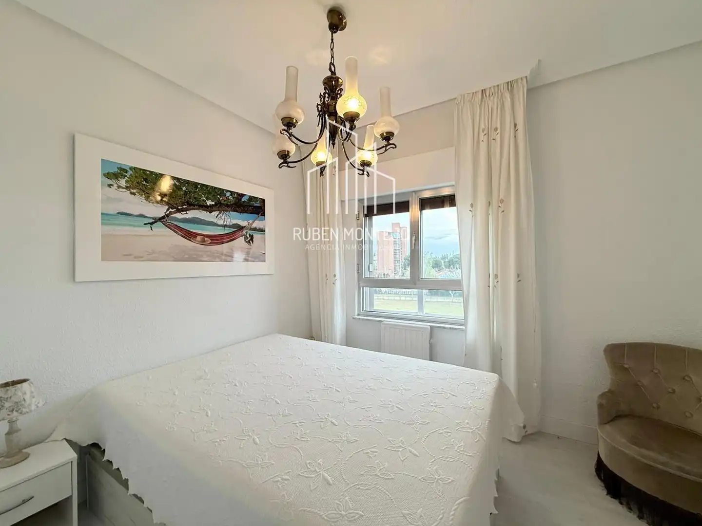 Bedroom of Flat for rent in Salamanca  with Heating, Terrace and Furnished