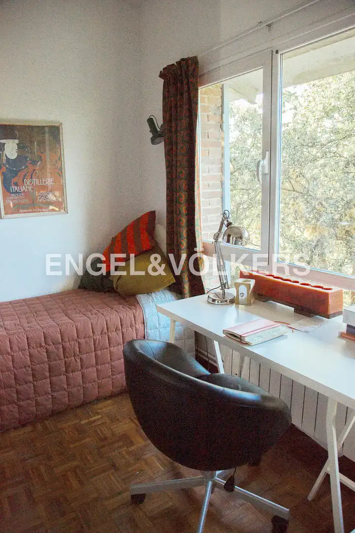 Bedroom of Houses for rent in El Boalo - Cerceda – Mataelpino  with Air Conditioner, Heating and Private garden