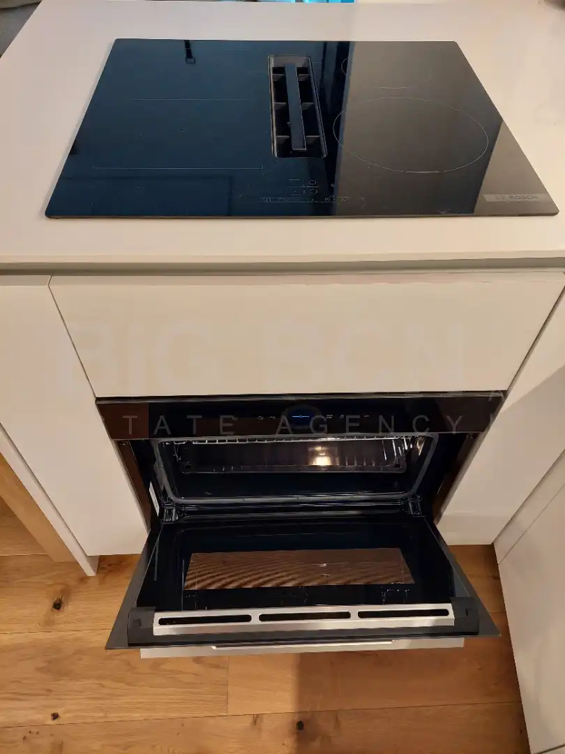 Cocina de Casa adosada de alquiler en Esplugues de Llobregat con Aire acondicionado, Calefacción y Parquet