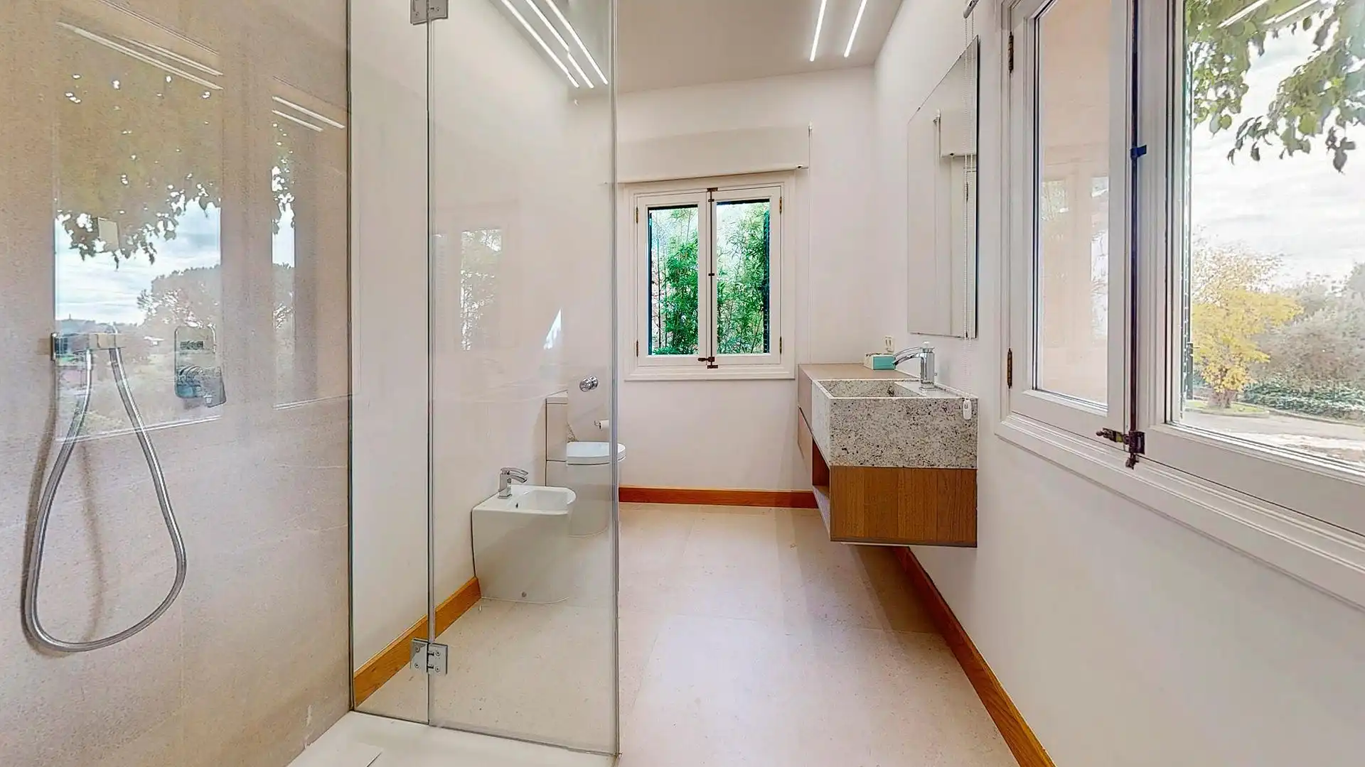 Baño de Finca rústica de alquiler en  Palma de Mallorca con Aire acondicionado, Calefacción y Jardín privado