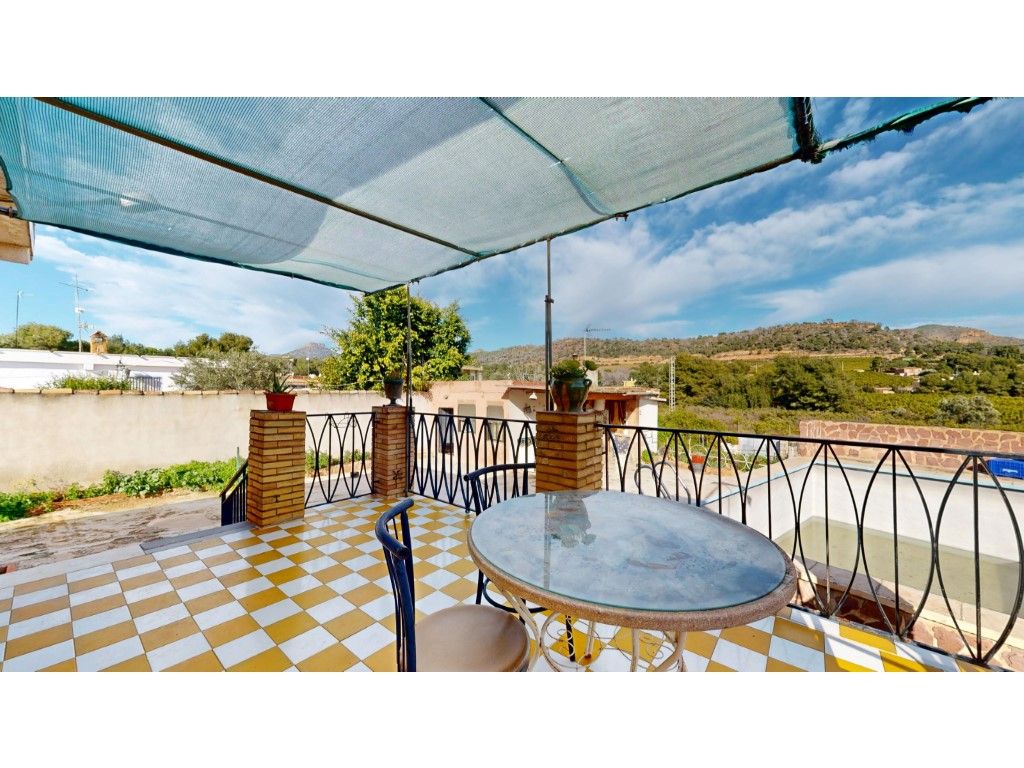 Terraza de Finca rústica en venta en Sagunto / Sagunt con Terraza, Piscina y Balcón