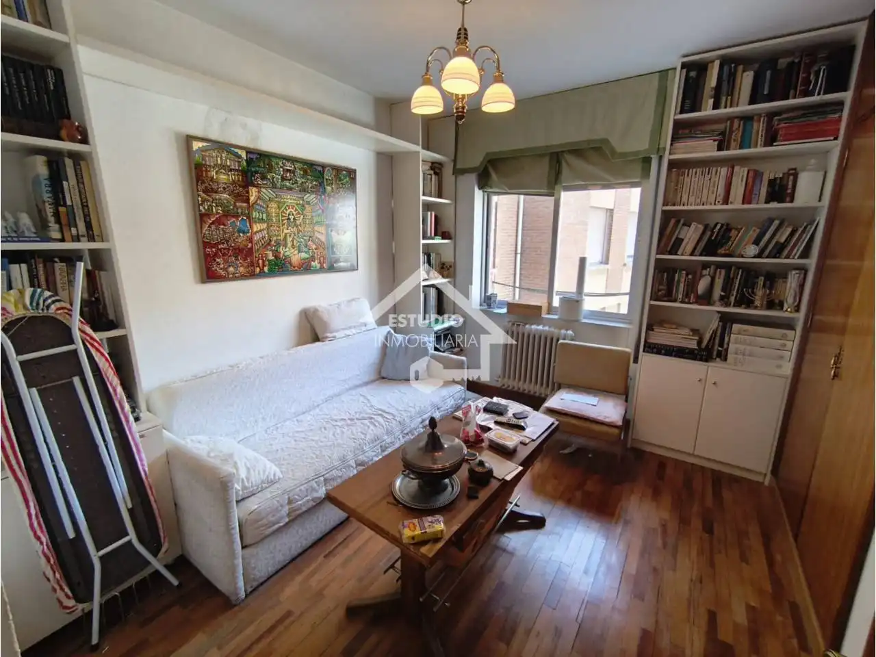 Sala de estar de Piso en venta en Mendavia con Calefacción, Parquet y Trastero