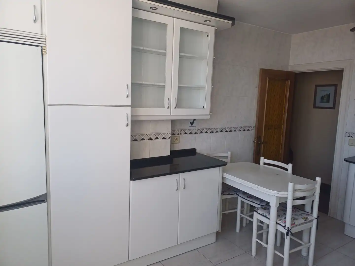 Kitchen of Flat for sale in A Coruña Capital   with Heating, Terrace and Storage room