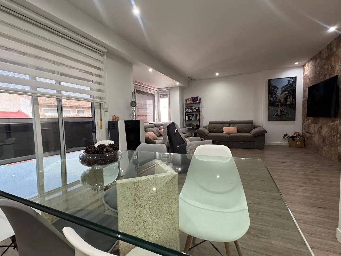 Sala de estar de Piso en venta en Alicante / Alacant con Aire acondicionado, Calefacción y Terraza