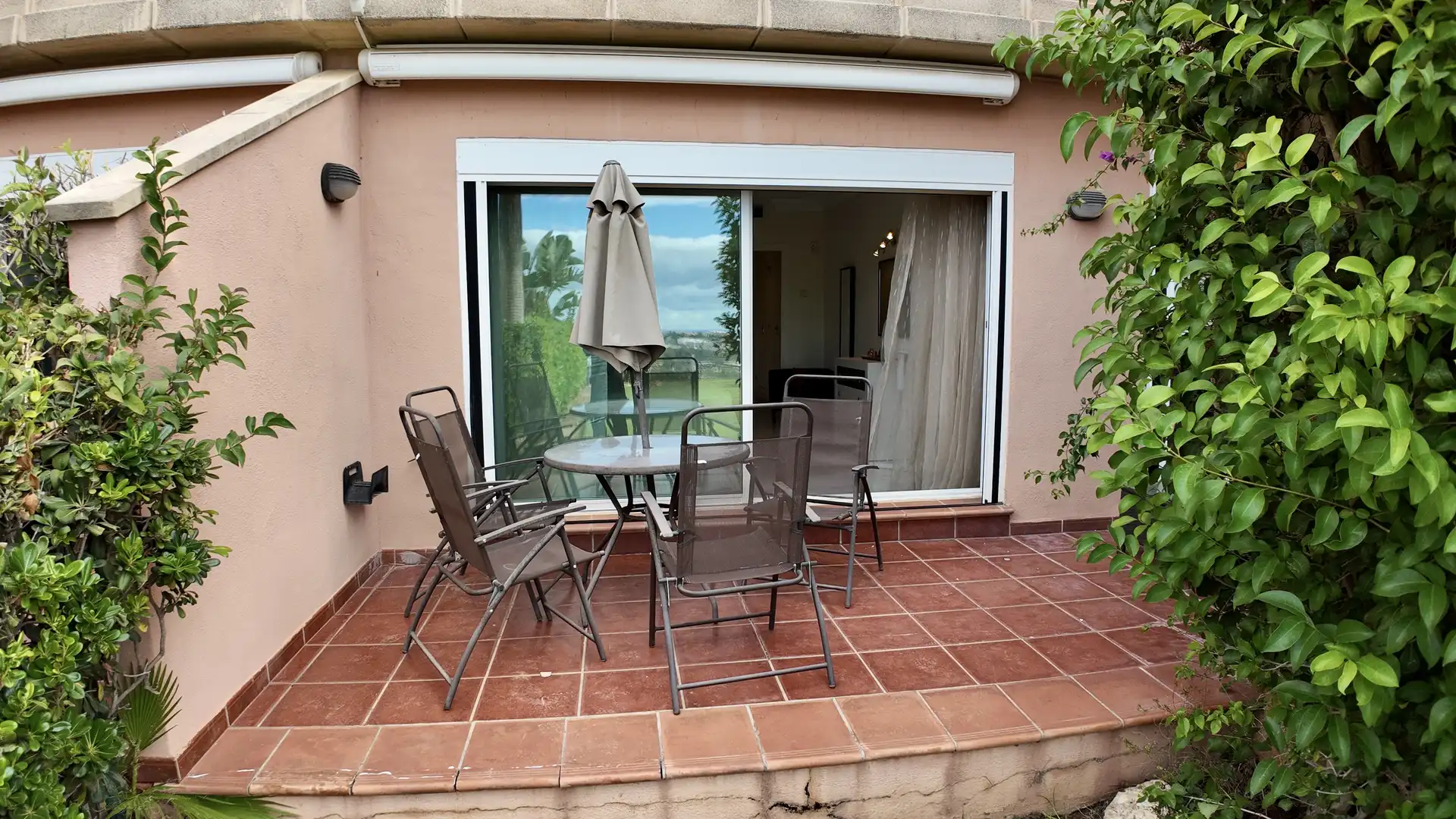 Terrace of Flat for rent in Marbella  with Air Conditioner, Heating and Private garden