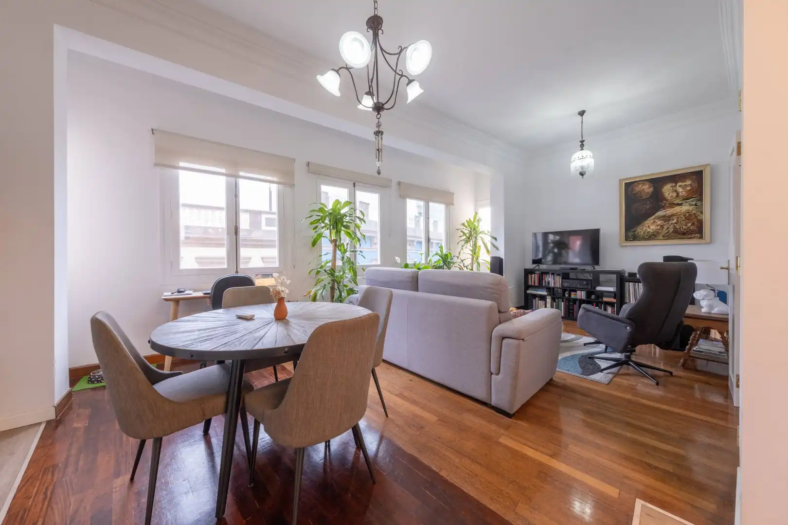 Sala de estar de Ático en venta en Las Palmas de Gran Canaria con Aire acondicionado, Calefacción y Terraza