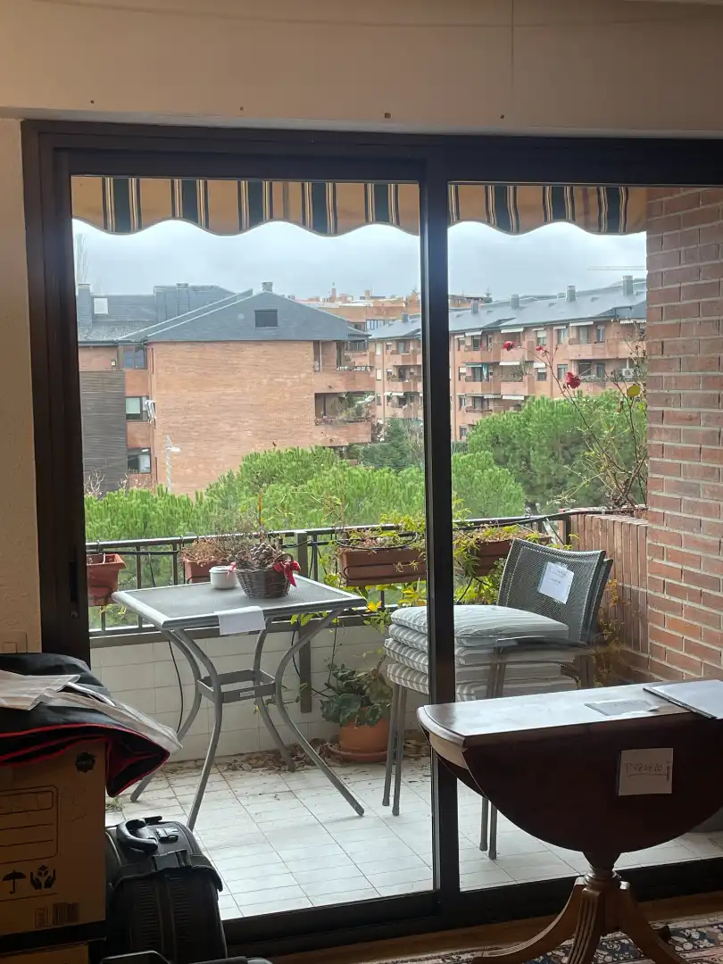 Terraza de Ático en venta en Pozuelo de Alarcón con Aire acondicionado, Calefacción y Jardín privado