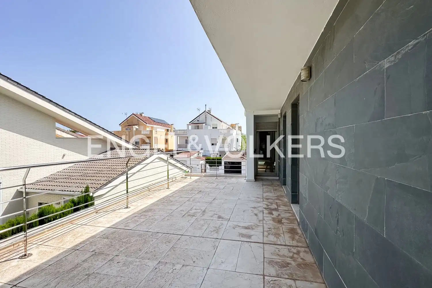 Terraza de Casa o chalet de alquiler en Sagunto / Sagunt con Aire acondicionado, Calefacción y Jardín privado