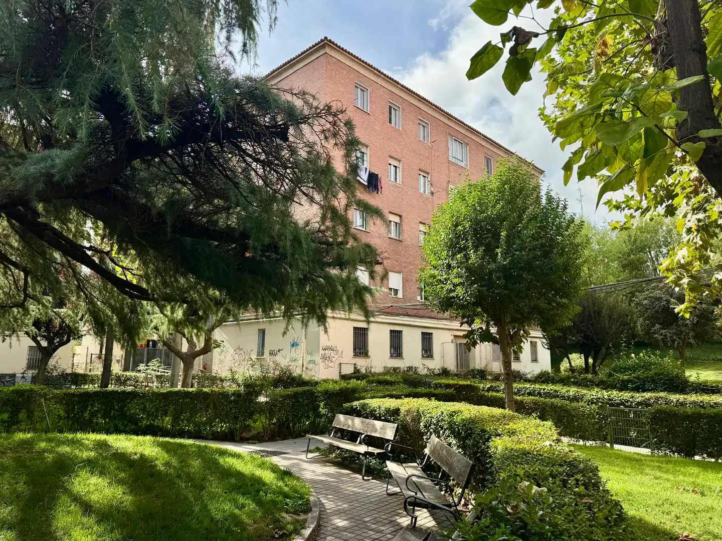 Exterior view of Flat for sale in Madrid  with Air Conditioner, Heating and Terrace