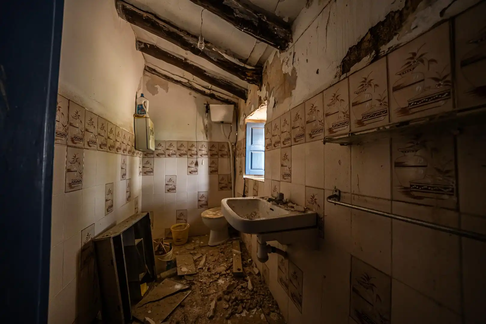 Baño de Finca rústica en venta en Moratalla con Piscina