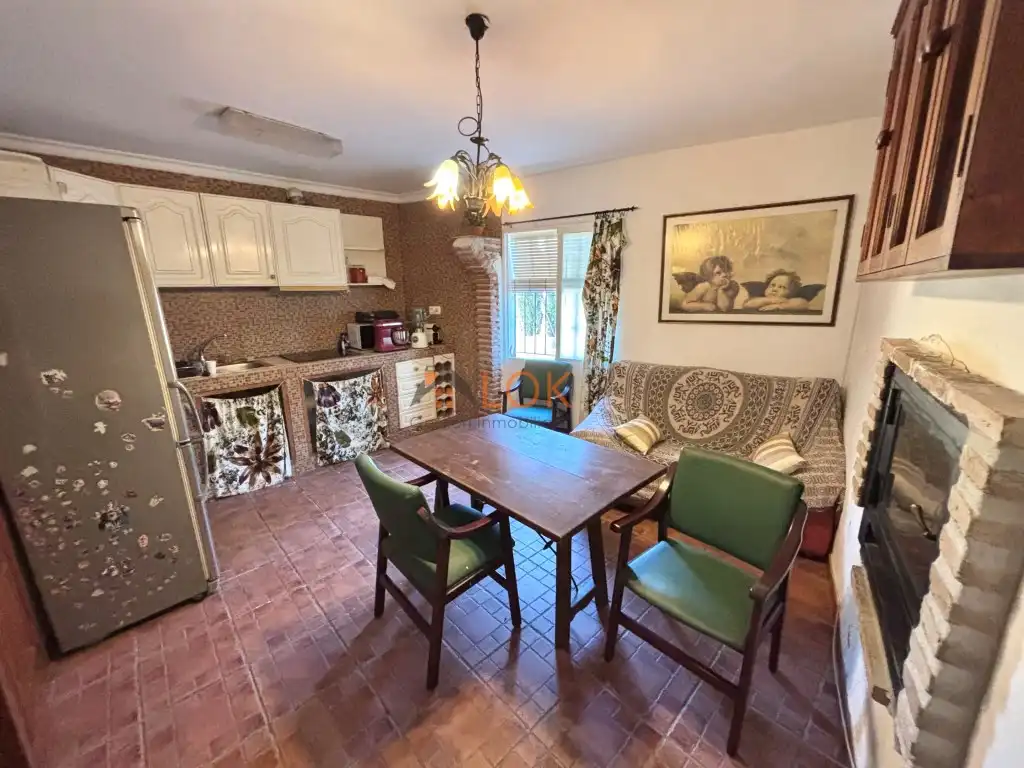 Kitchen of Houses for sale in El Borge  with Terrace and Swimming Pool