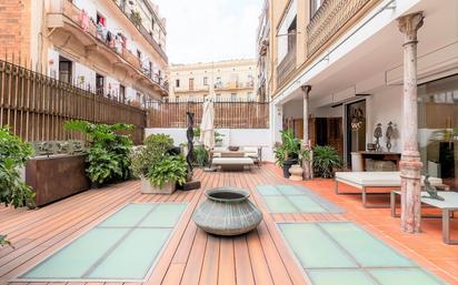 Terrace of Flat for sale in  Barcelona Capital  with Air Conditioner, Parquet flooring and Terrace